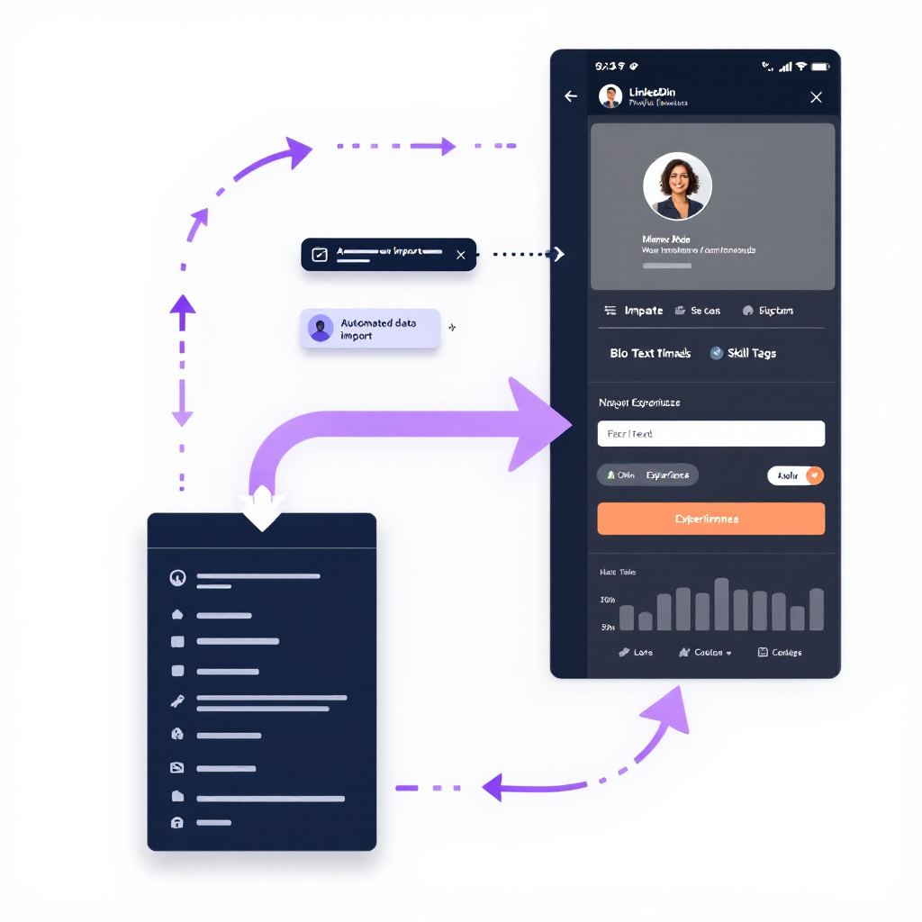 Import automatique LinkedIn