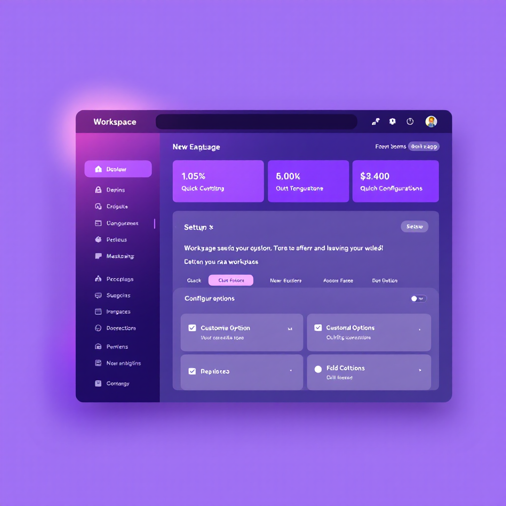 Création rapide de l'espace