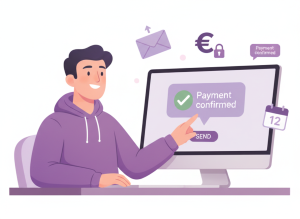 Étape 2 : Le paiement est effectué