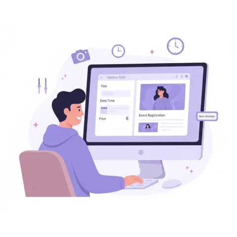 Étape 1 : Création du live ou du webinaire