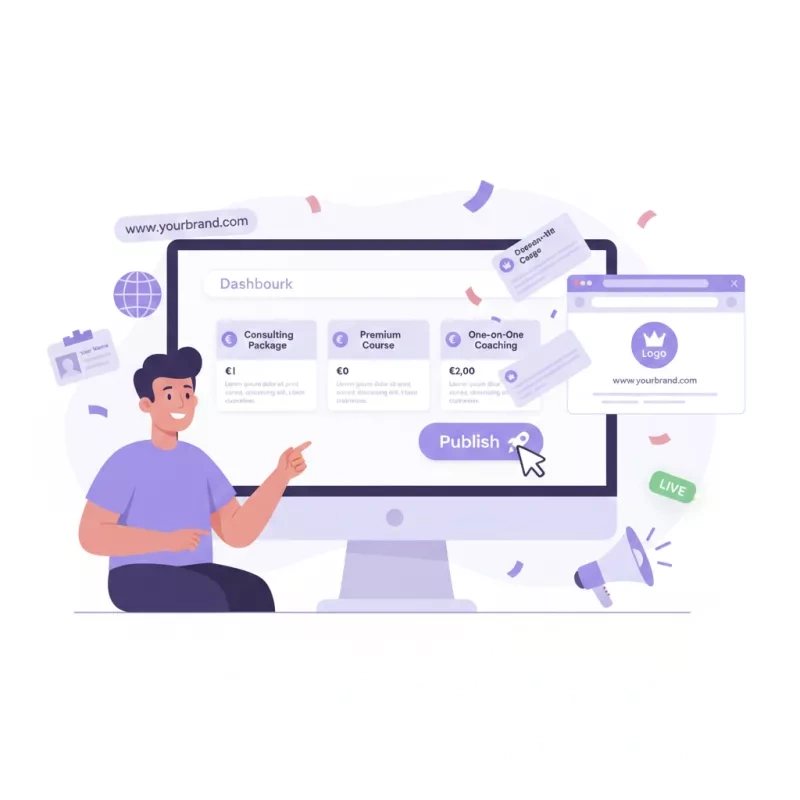 Étape 3 : Publication de vos services
