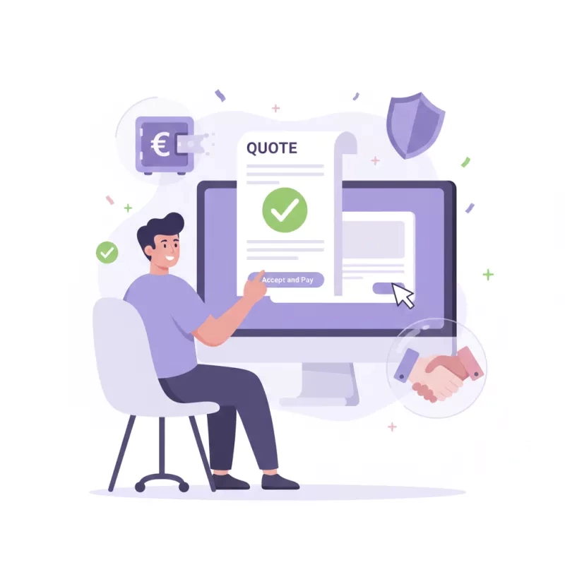 Étape 2 : Devis accepté