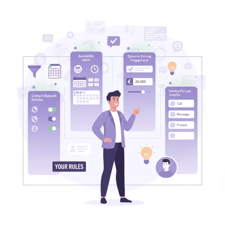 Étape 1 : Tu définis tes règles